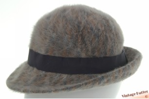 © VintageHatter.com | d-7036-56-5 Ladies hat Kangol grey angora 55-56 (S) Ladies hat Kangol grey angora 55-56 (S)