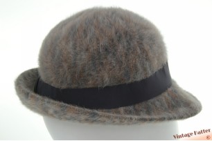 © VintageHatter.com | d-7036-56-5 Ladies hat Kangol grey angora 55-56 (S) Ladies hat Kangol grey angora 55-56 (S)