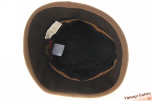 Flexibele dames winterhoed Mayser caramel wolmix 57