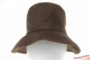 © VintageHatter.com | d-8014-55-10 Ladies hat Paschen Modelle brown flexible satin 55-56 Ladies hat Paschen Modelle brown flexible satin 55-56