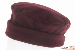 Flexible ladies winterhat MABP aubergine brown woolmix 58-59