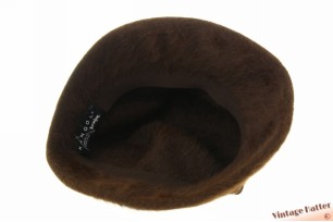 © VintageHatter.com | d-8028-55-13 Dameshoed Kangol bruin angora 54-56 (S) Dameshoed Kangol bruin angora 54-56 (S)