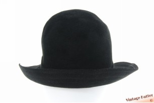Ladies hat black velvet 53-54 (XXS)