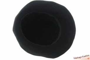 Ladies hat black velvet 53-54 (XXS)