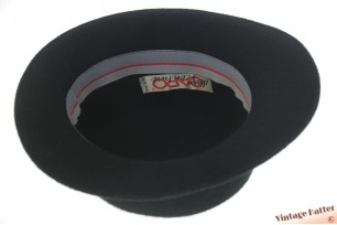 Ladies hat CAPO black short furfelt 55,5 (S)