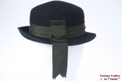 Ladies hat Ischler Hut black felt 55,5 (S)