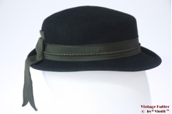 Ladies hat Ischler Hut black felt 55,5 (S)