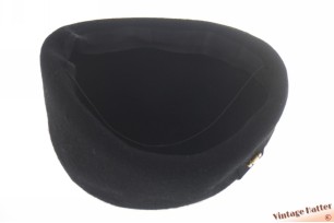 Dames cocktailhoed zwart haarvilt 54-55 (XS-S)
