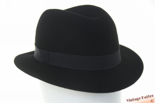 Ladies hat Creation Classique Avenue black woolfelt 55 (S)