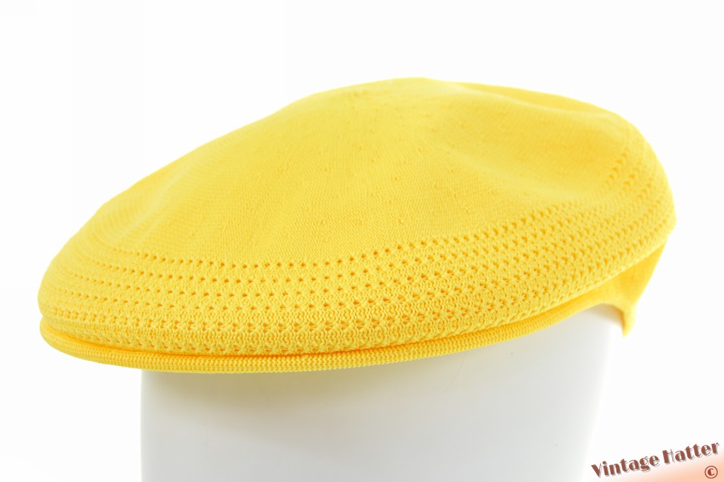 Platte pet Kangol Tropic Ventair geel (L) 59-61 [nieuw]
