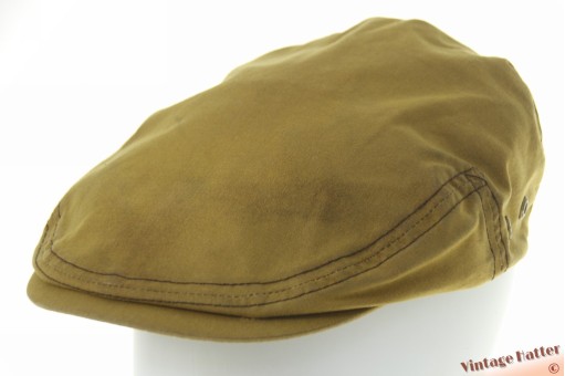 Platte waxpet Stetson gelig groen gewaxt katoen 59 Platte waxpet Stetson gelig groen gewaxt katoen 59