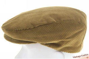 Flatcap Stevenson green corduroy with snap button 54 (XS)