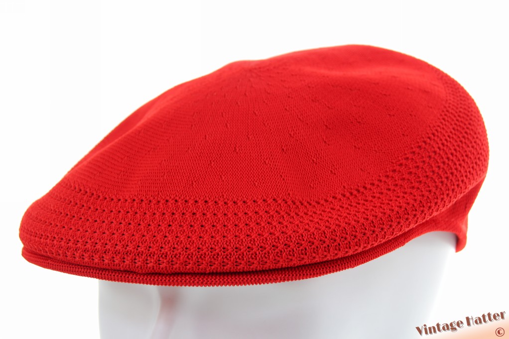 Platte pet Kangol Tropic Ventair rood (L) 59-61 [nieuw]
