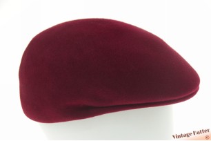 Preshaped cap Vera Lepre burgundy soft felt 56