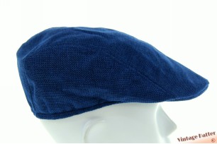 Platte pet blauw luchtig polyester 52-55 (XXS-S) [ongebruikt]