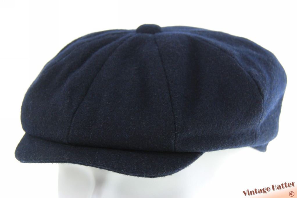 Paperboy pet Denton Hats donkerblauw wol 57,5