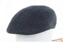 Platte pet Hatland Savas Navy donker blauw visgraat 59-60 (L) [nieuw]