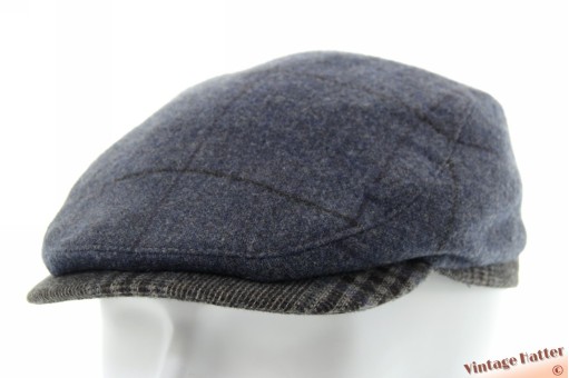 Flatcap Mayser Frankie denim blue wool 58,5 Flatcap Mayser Frankie denim blue wool 58,5