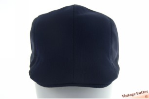 Voorgevormde platte pet donker blauw polyester 57-58 [nieuw]