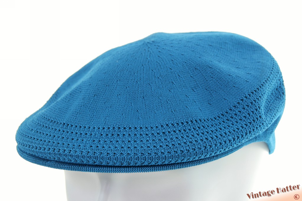 Platte pet Kangol Tropic Ventair mid blauw (L) 59-61 [nieuw]