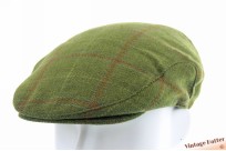 Flatcap Traquair Tweed green wool 54 (XS)