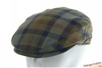 Flatcap Mayser green blue plaid 58 Flatcap Mayser green blue plaid 58