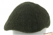 Preshaped panelcap Hawkins green thick tweed 60-62 (XXL) [new]