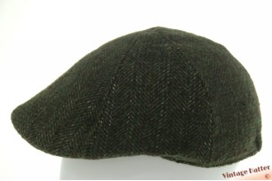 Preshaped panelcap Hawkins green thick tweed 58-60 [new]