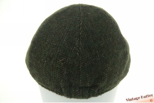 Preshaped panelcap Hawkins green thick tweed 58-60 [new]