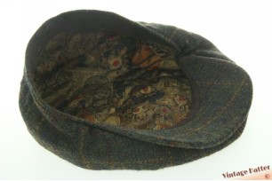 Paperboy pet donkergroen tweed-stijl 58-59
