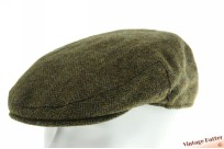 Platte pet Moon groen visgraat wol 60 (XL) [ongebruikt]