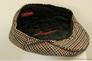 Flatcap Hawkins tweed green-brown 52 [new]