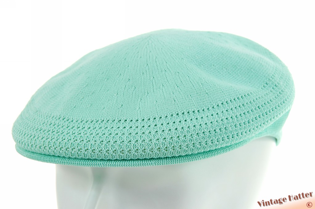 Platte pet Kangol Tropic Ventair mint groen (M) 56-58 [nieuw]