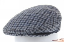 Flatcap FirstClass blue grey tweed 60 (XL)