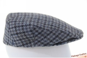 Platte pet FirstClass blauw grijs tweed 60 (XL)