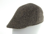 Preshaped flatcap greyish brown cotton mix 60 (XL) [new]