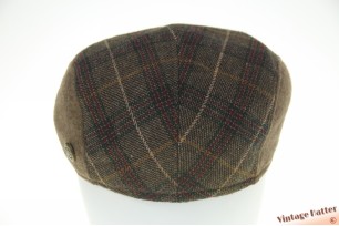 Voorgevormde platte pet C-SportWear bruingrijs wolmix 58,5