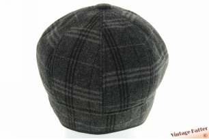 © VintageHatter.com | f-7016-58-17 Preshaped flat panelcap with snapbuttons and earwarmer 58 Preshaped flat panelcap with snapbuttons and earwarmer 58