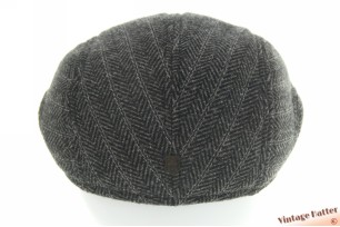 © VintageHatter.com | f-7021-58-13 Preshaped padded flatcap Formen NN-Fashion grey herringbone 58 Preshaped padded flatcap Formen NN-Fashion grey herringbone 58