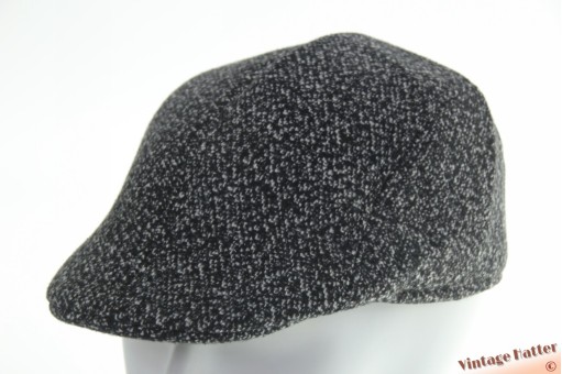 Preshaped flatcap mixed grey fabric 58-59 [new]