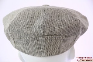 Zomer paperboy pet Borsalino Doria grijs katoen 56 [nieuw]