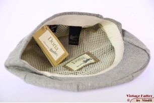 Zomer paperboy pet Borsalino Doria grijs katoen 56 [nieuw]