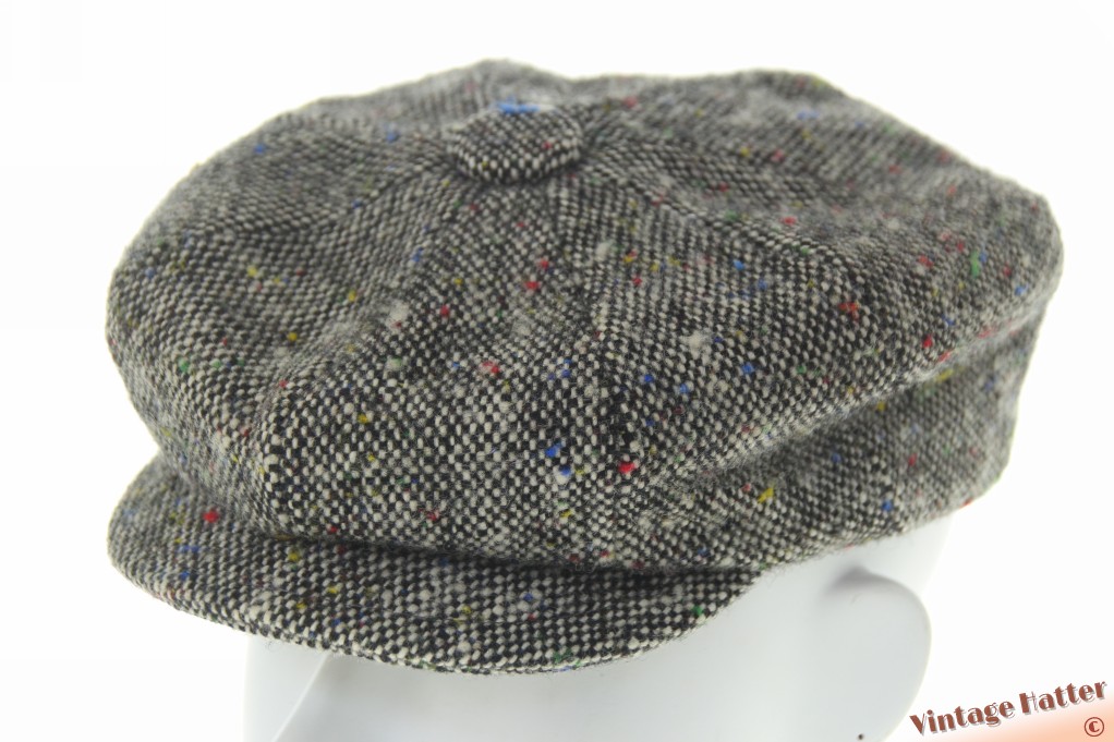 Paperboy cap Berretto S[port grey colormix wool 52-53 (XXS)