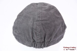 Platte pet Hawkins grijs ribfluweel 57 [nieuw]