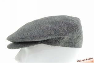 Platte pet Valerius Hansson grijs met drukknoop 59
