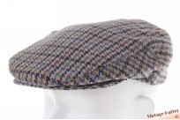 Platte pet Horka grijs blauw wolmix 52,5 (XXXS)