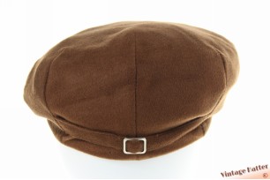 Platte pet bruine zachte stof 57,5