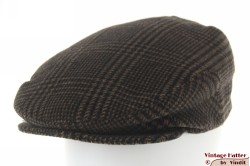 Flatcap BestQuality brown and black wool & cashmere 60 (XL)