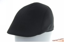 Voorgevormde platte pet zwart polyester 57 [nieuw]