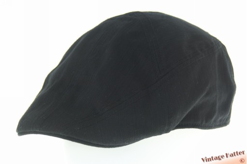 Platte pet CandA zwart katoen 61-62 (XL-XXL)